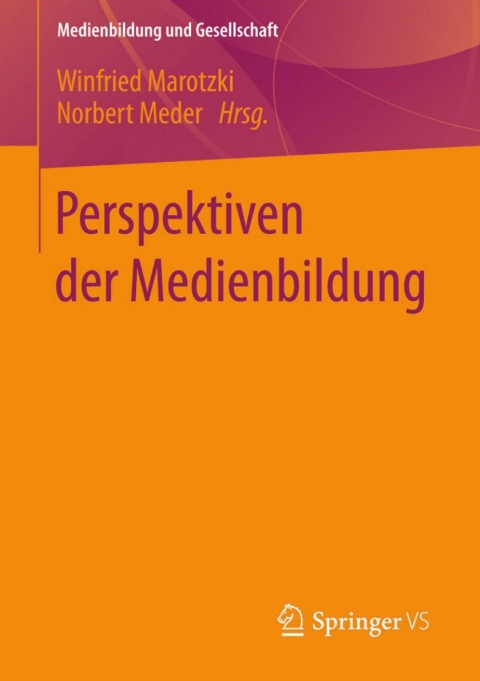 Cover image for book Perspektiven der Medienbildung