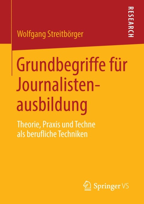 Cover image for book Grundbegriffe für Journalistenausbildung