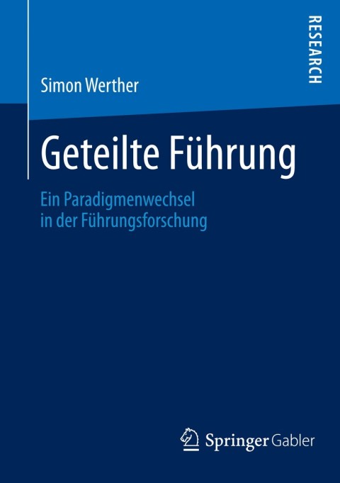 Cover image for book Geteilte Führung