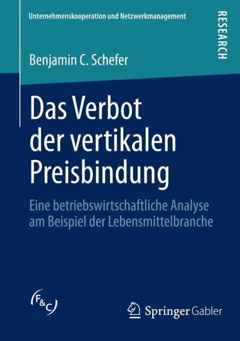 Cover image for book Das Verbot der vertikalen Preisbindung