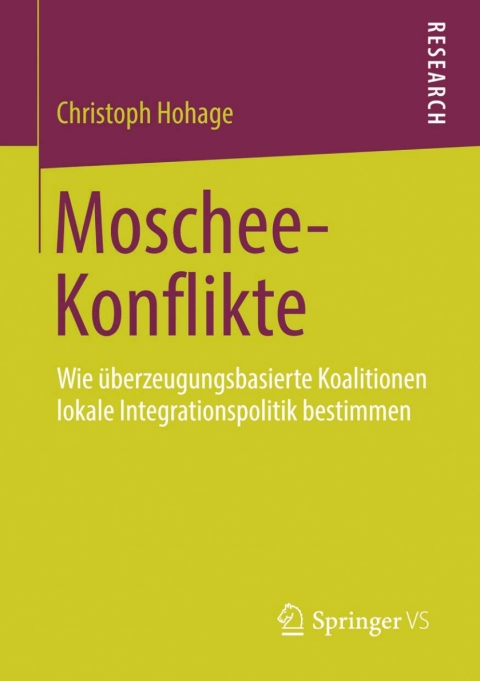 Cover image for book Moschee-Konflikte
