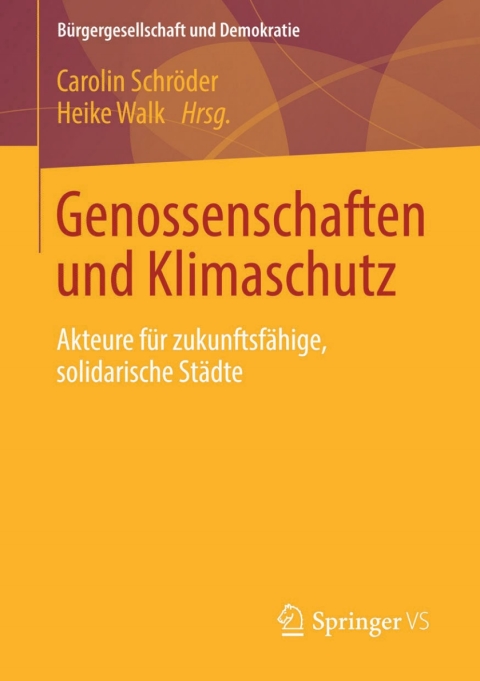 Cover image for book Genossenschaften und Klimaschutz