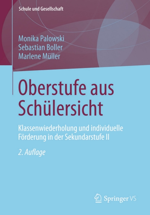 Cover image for book Oberstufe aus Schülersicht