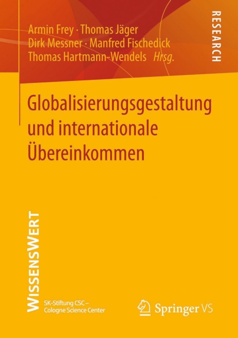 Cover image for book Globalisierungsgestaltung und internationale Übereinkommen