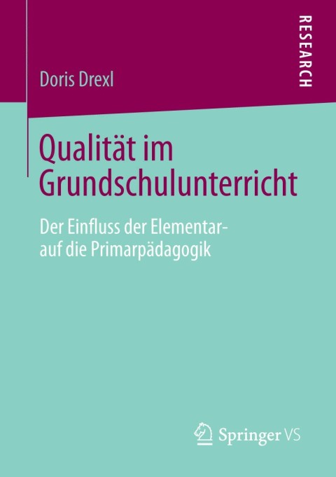 Cover image for book Qualität im Grundschulunterricht