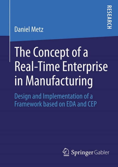 Cover image for book The Concept of a Real-Time Enterprise in Manufacturing
