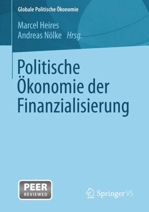 Cover image for book Politische Ökonomie der Finanzialisierung