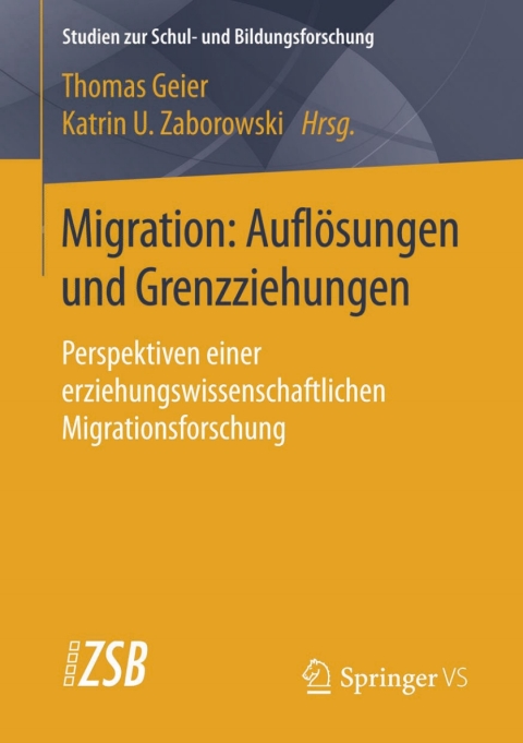 Cover image for book Migration: Auflösungen und Grenzziehungen
