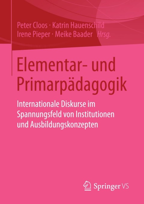 Cover image for book Elementar- und Primarpädagogik