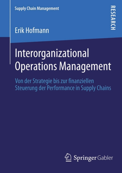 Cover image for book Interorganizational Operations Management