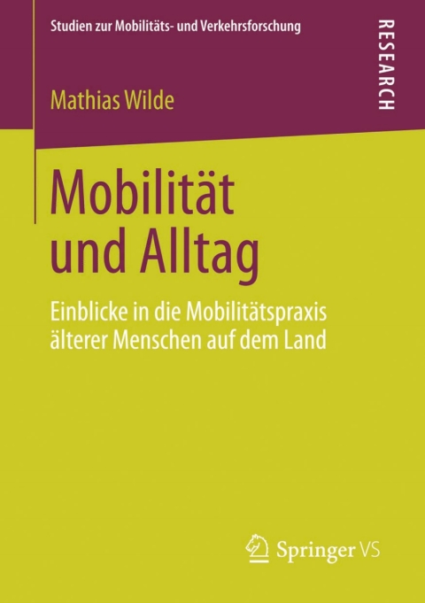 Cover image for book Mobilität und Alltag