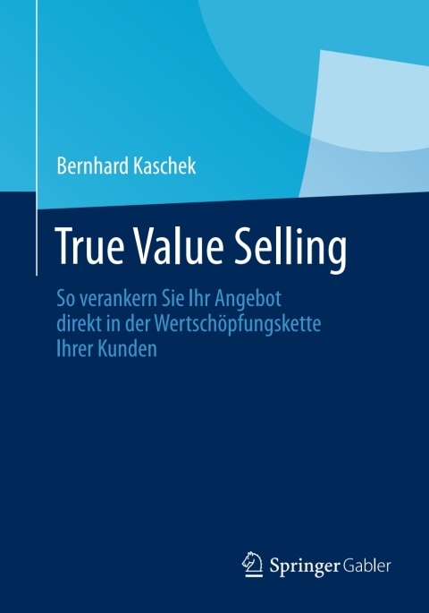 Cover image for book True Value Selling