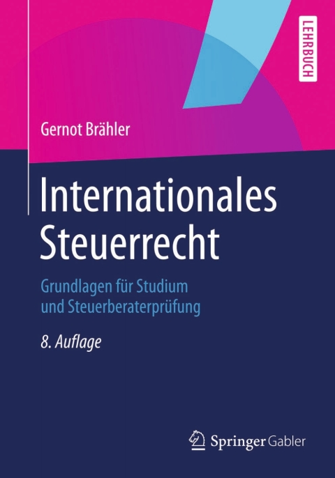 Cover image for book Internationales Steuerrecht