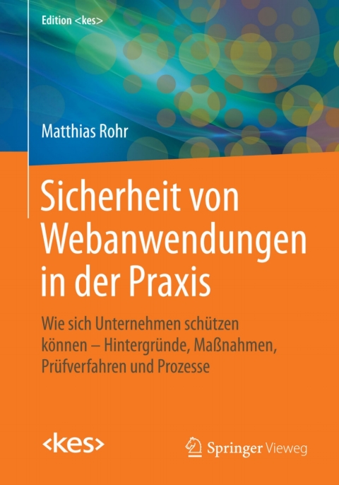Cover image for book Sicherheit von Webanwendungen in der Praxis