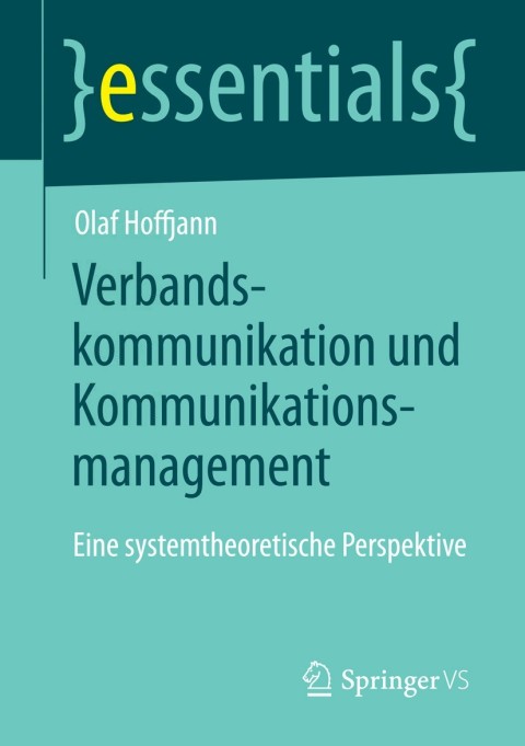 Cover image for book Verbandskommunikation und Kommunikationsmanagement