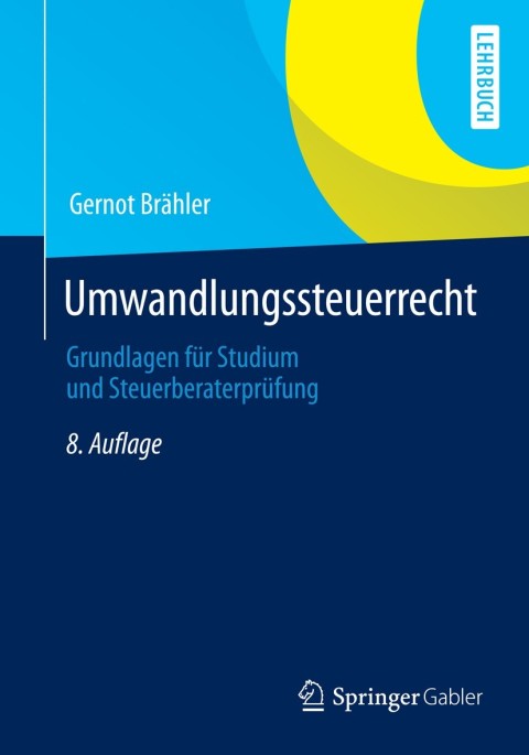 Cover image for book Umwandlungssteuerrecht