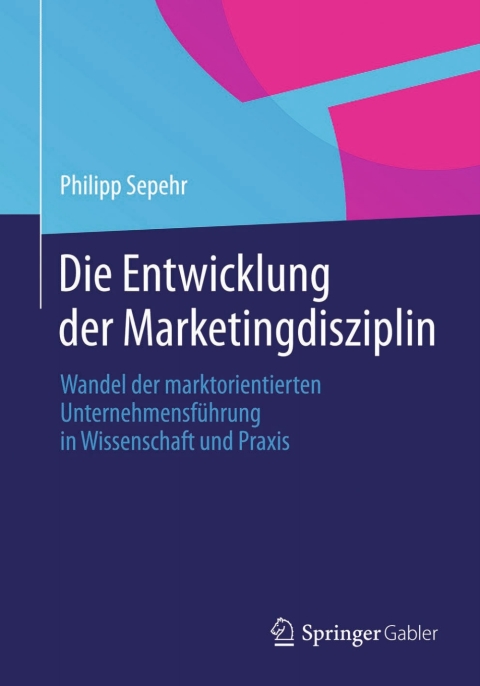 Cover image for book Die Entwicklung der Marketingdisziplin