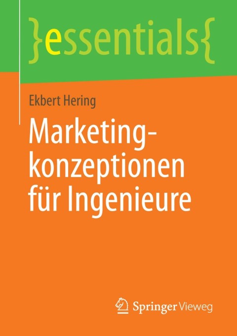Cover image for book Marketingkonzeptionen für Ingenieure