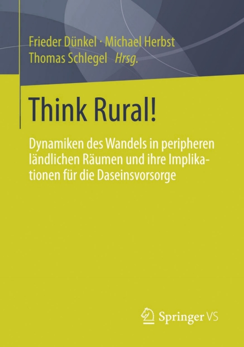 Cover image for book Think Rural!