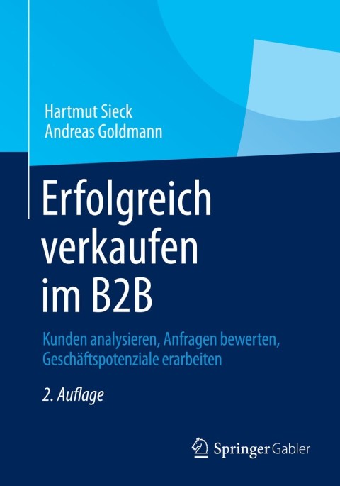 Cover image for book Erfolgreich verkaufen im B2B