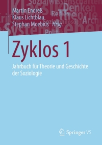 Cover image: Zyklos 1 9783658039592