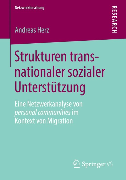Cover image for book Strukturen transnationaler sozialer Unterstützung