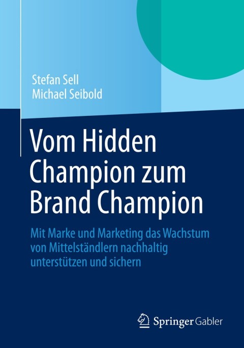 Cover image for book Vom Hidden Champion zum Brand Champion