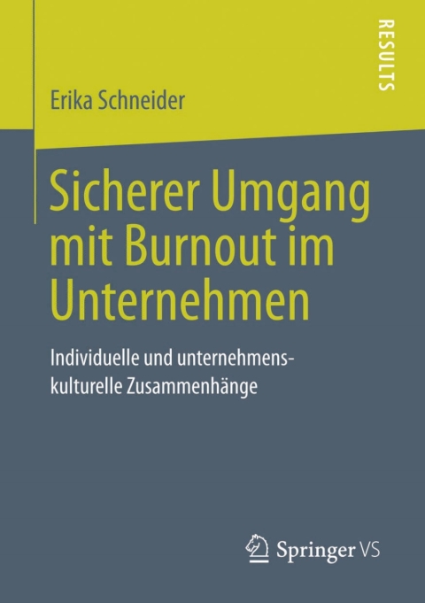 Cover image for book Sicherer Umgang mit Burnout im Unternehmen