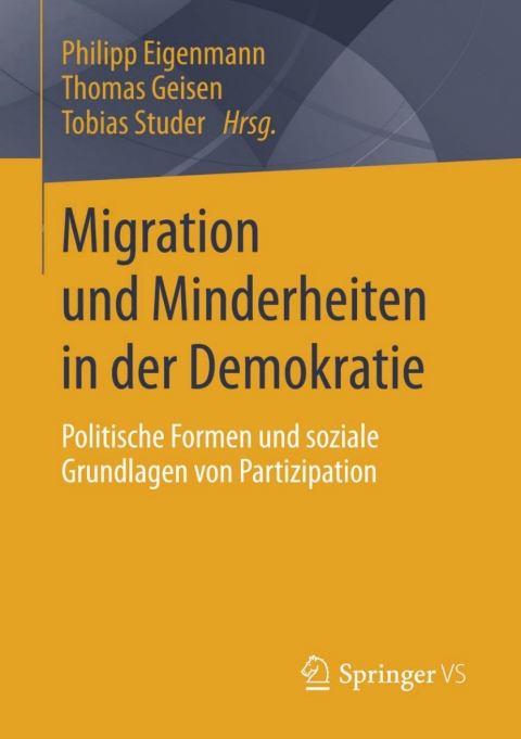 Cover image for book Migration und Minderheiten in der Demokratie