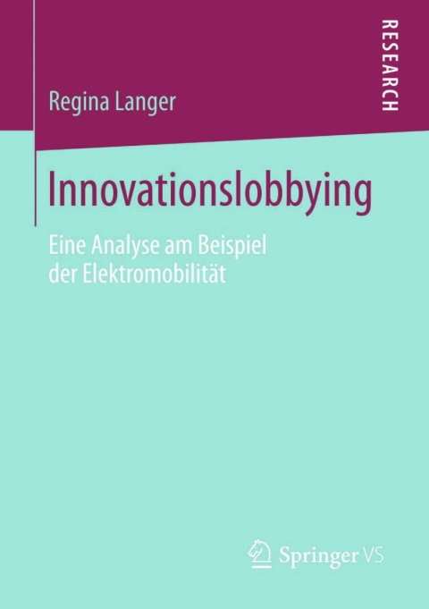 Cover image for book Innovationslobbying