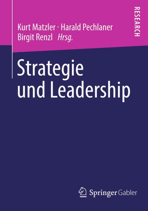 Cover image for book Strategie und Leadership