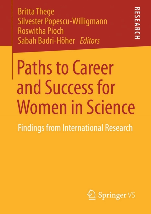 Cover image for book Paths to Career and Success for Women in Science