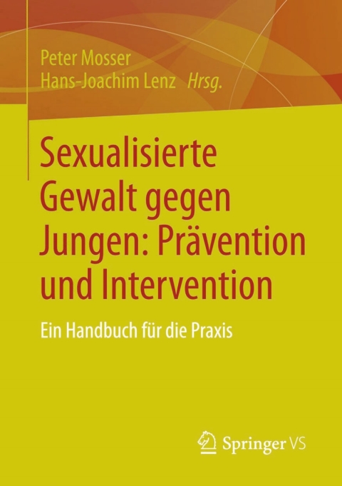 Cover image for book Sexualisierte Gewalt gegen Jungen: Prävention und Intervention