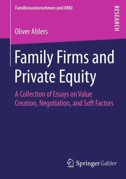 Cover image for book Family Firms and Private Equity