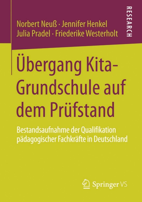 Cover image for book Übergang Kita-Grundschule auf dem Prüfstand
