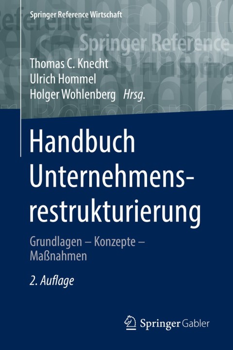 Cover image for book Handbuch Unternehmensrestrukturierung