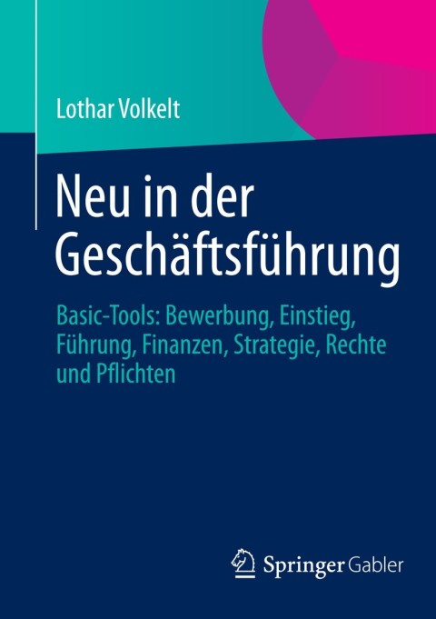 Cover image for book Neu in der Geschäftsführung
