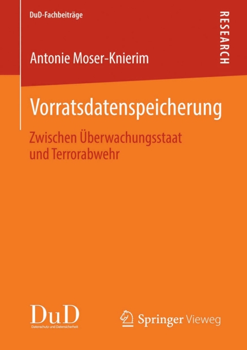 Cover image for book Vorratsdatenspeicherung