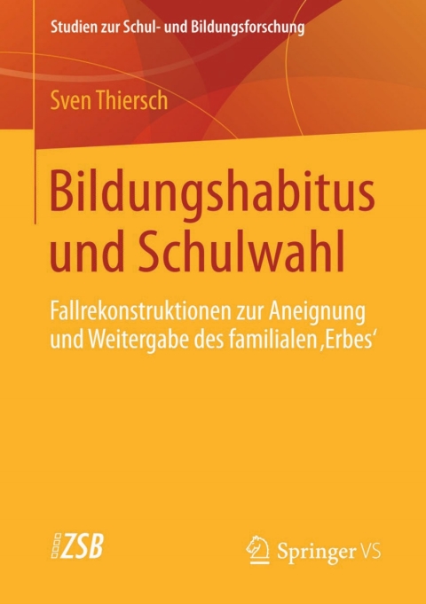 Cover image for book Bildungshabitus und Schulwahl