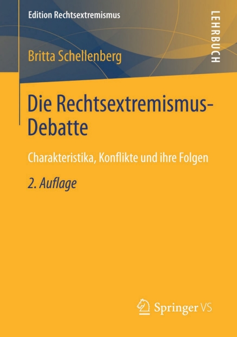 Cover image for book Die Rechtsextremismus-Debatte