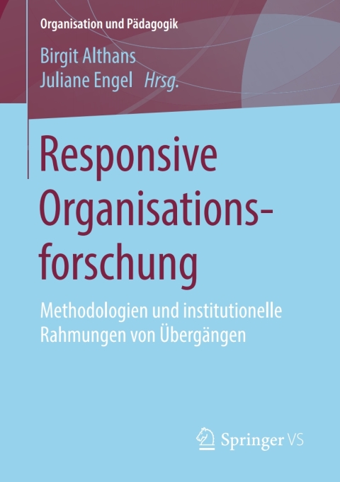 Cover image for book Responsive Organisationsforschung