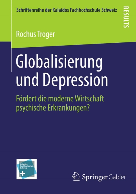 Cover image for book Globalisierung und Depression