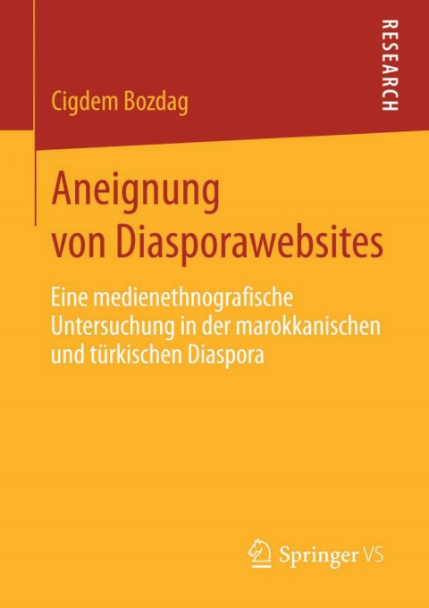 Cover image for book Aneignung von Diasporawebsites