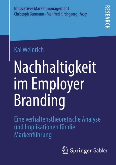Cover image for book Nachhaltigkeit im Employer Branding