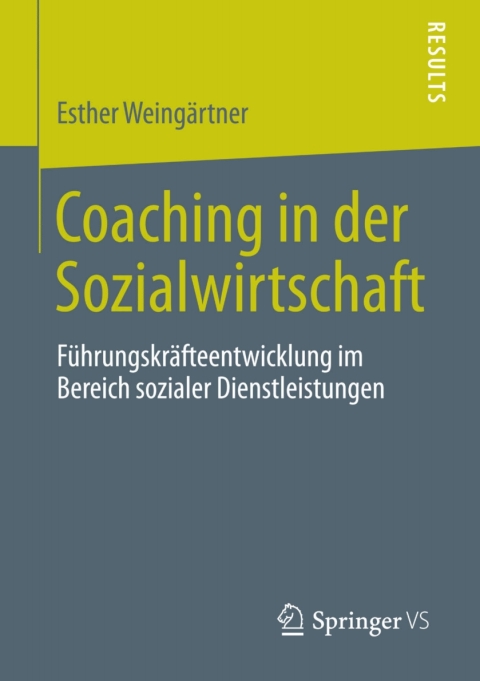 Cover image for book Coaching in der Sozialwirtschaft