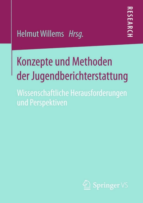 Cover image for book Konzepte und Methoden der Jugendberichterstattung