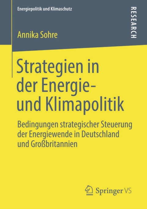 Cover image for book Strategien in der Energie- und Klimapolitik