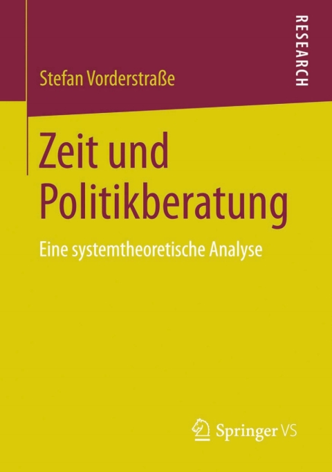 Cover image for book Zeit und Politikberatung