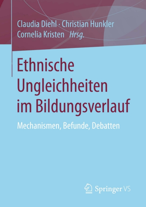 Cover image for book Ethnische Ungleichheiten im Bildungsverlauf