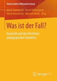 Cover image: Was ist der Fall? 9783658043391